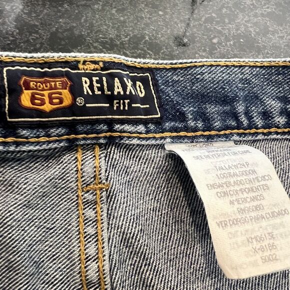 Route 66 Jeans Women’s W 24 Petite Blue Medium Wash Relaxed Fit $120 K - Picture 15 of 16